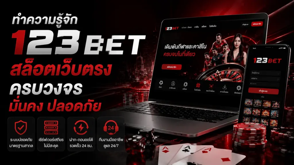 ทำความรู้จัก 123bet สล็อตเว็บตรง